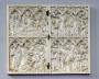 Diptych, 2 registers, 3 arches across (frise d'arcatures) (Front)