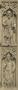 Triptych, 2 registers, with ogee arches; known as the Triptych of John Grandisson (Wing, right)
