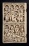 Wing, left (fragment of a diptych), 2 registers, 4 arches across (frise d'arcatures) (Front)