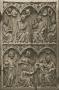 Diptych, 2 registers, 3 arches across (frise d'arcatures) (Wing, right)