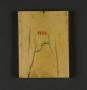 Wing, left (fragment of a diptych), 1 register, 4 arches across (frise d'arcatures; plaquette) (Back)
