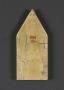 Gabled centre panel (fragment of a triptych), 1 register, 1 arch across (Back)