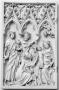 Diptych, 1 register, 3 arches across (plaquettes; frise d'arcatures) (Wing, left)
