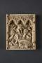 Wing, left (fragment of a diptych), 1 register, 3 arches across (frise d'arcatures; plaquettes) (Front)
