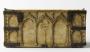 Casket with arches and rosettes (coffret; décor d'arcatures; décor de roses; colonnettes) (Body, back)