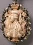 Rosary, 8 beads (chapelet) (Bead 6, side 1)