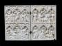 Diptych, 2 registers, 3 arches across (frise d'arcatures) (Front)