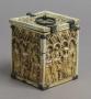 Casket with arches, bands of rosettes (frise d'arcatures; décor de roses) (Side)