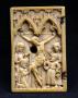 Wing, left (fragment of a diptych), 1 register, 2 arches across (frise d'arcatures; plaquette) (Front)