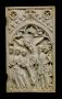 Diptych, 1 register, 1 arch across (plaquette) (Front, right)