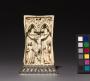 Wing, right (fragment of a diptych), 1 register, 2 arches across (plaquette; frise d'arcatures) (Front)