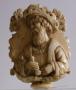Rosary bead, 2 faces (chaplet) (Side 1)
