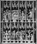 Openwork panel, 2 registers, 9 arches across (plaque ajourée; frise d'arcatures)