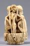 Rosary bead, 2 faces (chapelet)