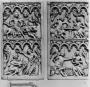 Writing tablets, 2 registers, 4 arches across (frise d'arcatures; tablettes à écrire) (Front)