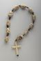 Complete rosary of 11 beads, with crucifix pendant (chaplet) (Front)