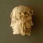 Rosary bead (?), 2 faces (chapelet) (Side)