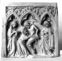 Wing, right (fragment of a diptych; upper register), 1 register, 3 arches across (frise d'arcatures) (CAST, front)