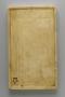 Writing tablet, 1 register, 1 arch across (plaquette; tablette à écrire) (Back)