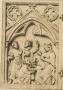 Diptych, 1 register, 1 arch across (plaquettes; colonnettes) (Wing, left)