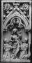 Wing, left (fragment of a diptych), 1 register, 1 arch across (plaquette) (Front)