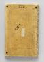 Wing, right (fragment of a diptych), 1 register, 1 arch across (plaquette) (Back)