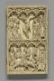 Wing, right (fragment of a diptych), 2 registers, 4 arches across (frise d'arcatures) (Front)