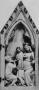 Gabled diptych, 1 register, 1 arch across (Wing, right)
