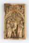 Wing, right (fragment of a diptych), 1 register, 1 arch across (plaquette; colonnettes) (Front)