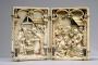 Diptych, 1 register, 1 arch across (plaquette) (Front, open)