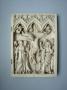 Wing, right (fragment of a diptych), 1 register, 3 arches across (frise d'arcatures; plaquette) (Front)