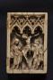 Wing, right (fragment of a diptych), 1 register, 3 arches across (plaquette; frise d'arcatures) (Front)