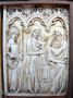Panel, 1 register, 3 arches across (frise d'arcatures; plaquette) (Front)