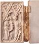 Complete set of 6 writing tablets and 2 covers, with case and stylus (frise d'arcatures; plaquettes; tablettes à écrire) (Tablet 1)