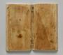 Diptych, 2 registers, 3 arches across (frise d'arcatures) (Back)