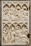 Diptych, 2 registers, 4 arches across (frise d'arcatures; colonnettes) (Wing, left)