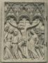 Wing, left (fragment of a diptych), 1 register, 3 arches across (plaquette; frise d'arcatures) (Front)