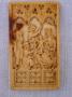 Panel (fragment of a painter's box?), 1 register, 3 arches across (frise d'arcatures; plaquette; boîte) (Front)