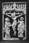 Openwork panel, 1 register, 1 ogee arch across (plaque ajourée; colonnettes) (Front)