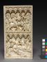 Wing, right (part of a diptych), 2 registers, 5 arches across (frise d'arcatures) (Front)