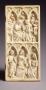 Wing, right (fragment of a diptych), 2 registers, 3 arches across (frise d'arcatures) (Front)