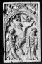 Wing, right (fragment of diptych), 1 register, 1 arch across (plaquette) (Front)