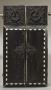 Triptych, with arches (colonnettes) (Front, closed)