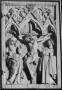 Wing, right (fragment of a diptych), 1 register, 3 arches across (plaquette; frise d'arcatures) (Front)