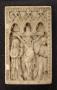 Panel, 1 register, 3 arches across (plaquette, frise d'arcatures) (Front)