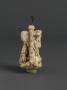 Rosary bead, 2 faces (chapelet) (Side)