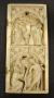 Wing, right (fragment of a diptych), 2 registers, 1 arch across (Front)