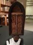Wings (fragment of a triptych or polyptych), 3 registers, 1 arch across (tabernacle; colonnettes) (Front)