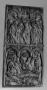 Panel (probably a writing tablet), 2 registers, 3 arches across (frise d'arcatures; tablette à écrire) (Front)