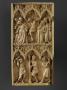 Wing, left (part of a diptych), 2 registers, 3 arches across (frise d'arcatures) (Front)